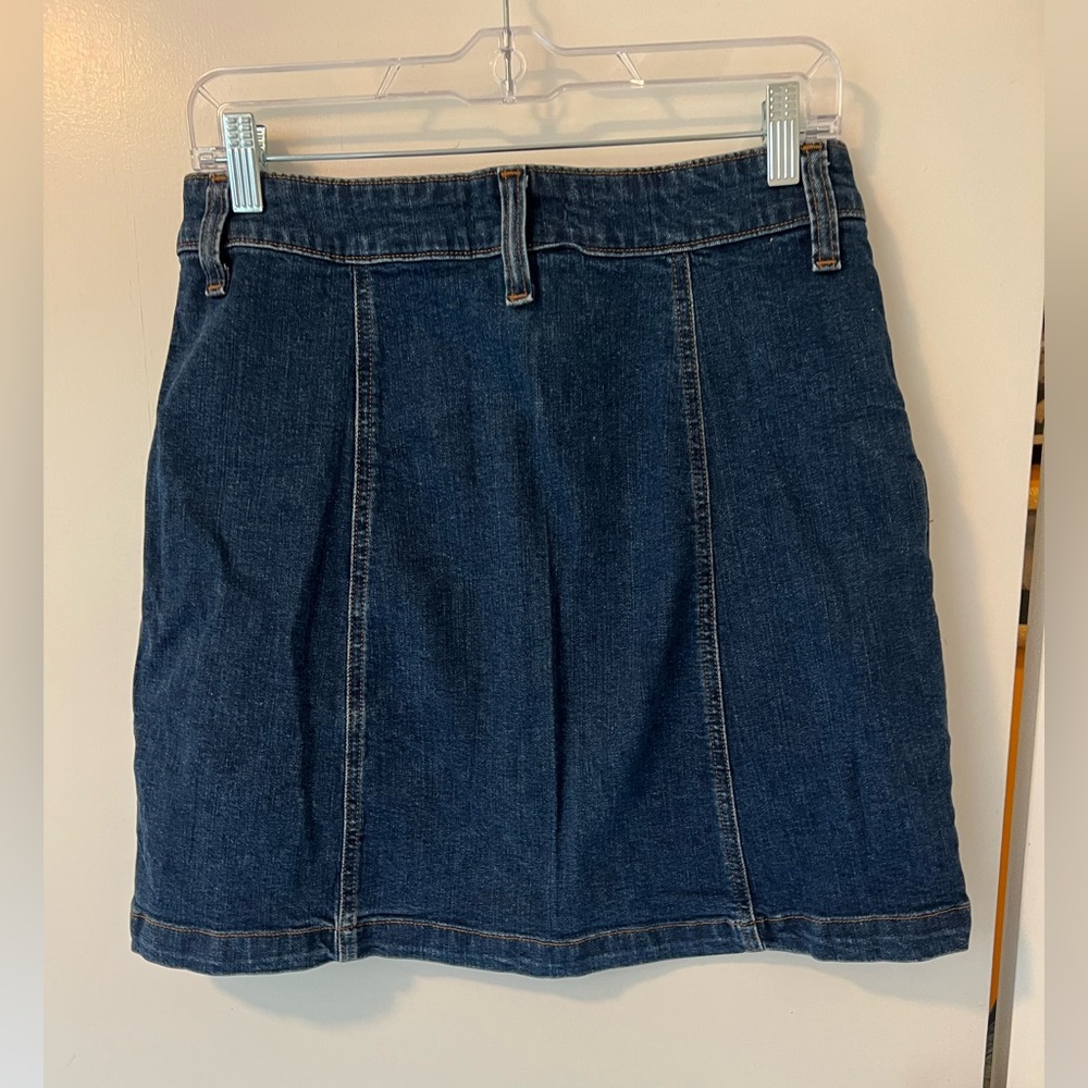 J Crew Mercantile Denim Mini Skirt - Picture 2 of 5